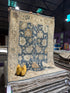Kristen Antaya 5.2x7.6 Blue Whitewashed Hand-Knotted Oushak