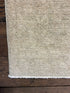 Pam 2.8x3.10 Ivory and Grey Hand-Knotted Farhan Rug