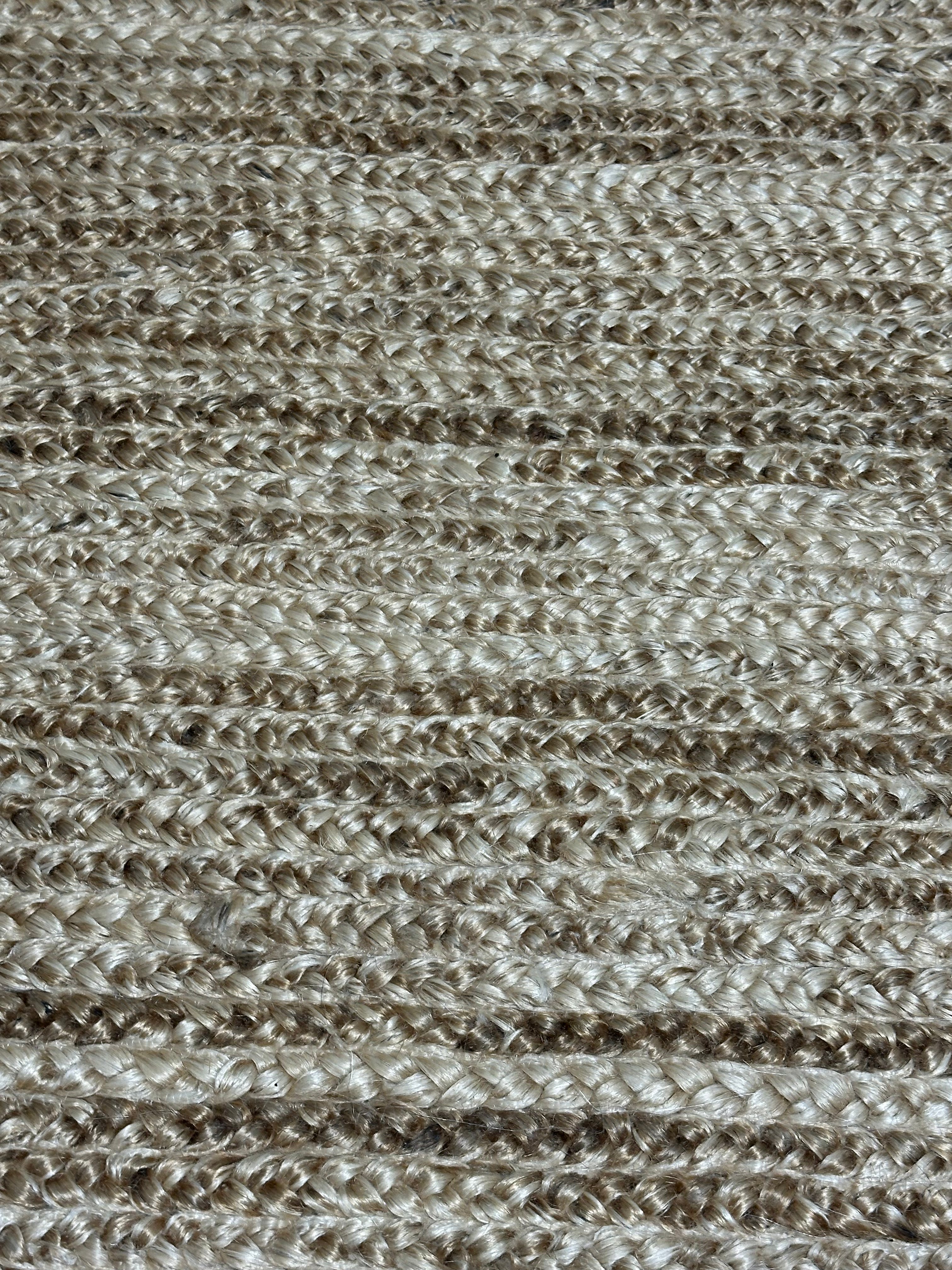 John Winger 5x8.3 Handwoven Natural Jute Rug