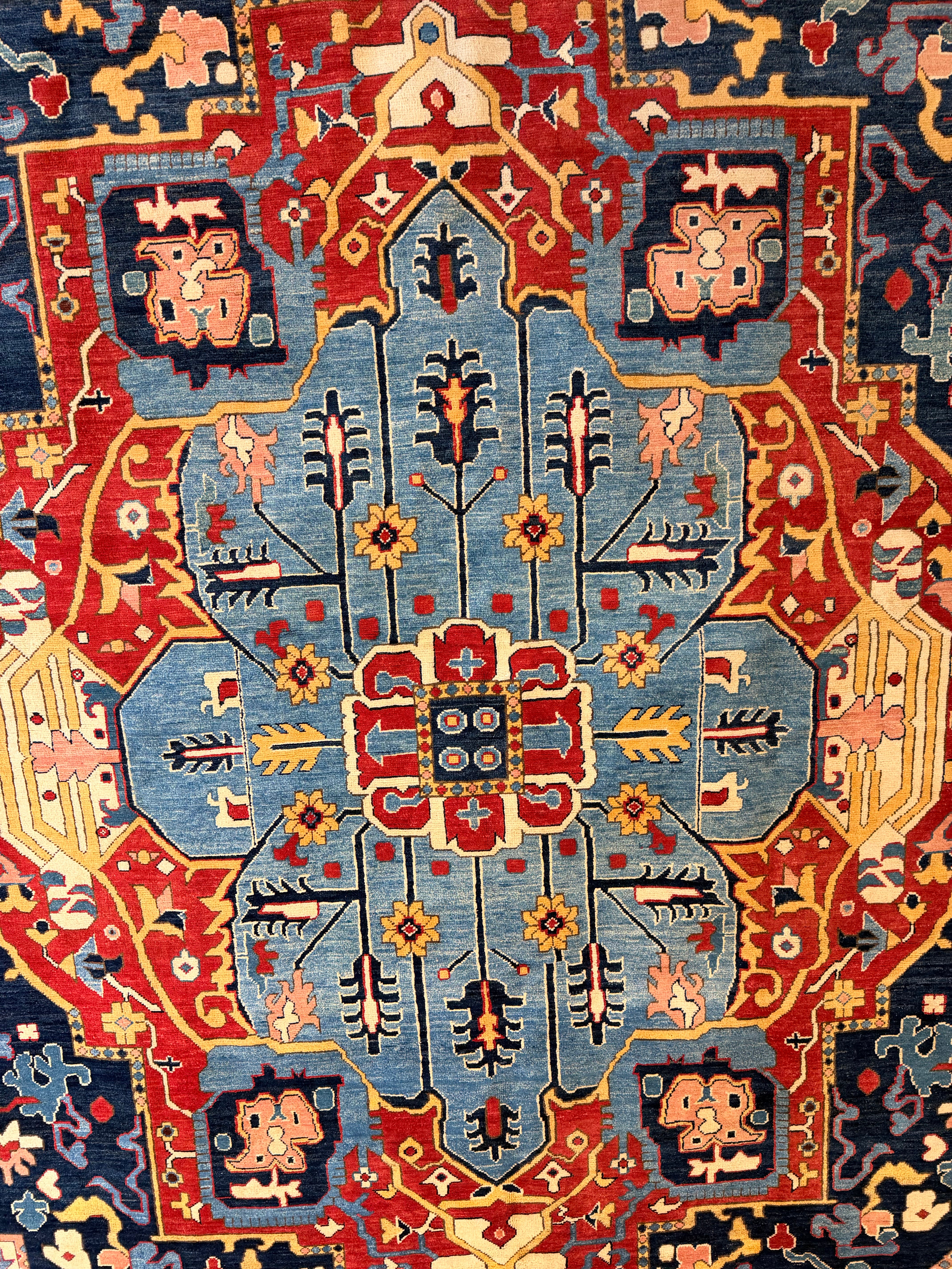 Jennie Malone 10x13.3 Afghani Bakhshayesh Red  Rug