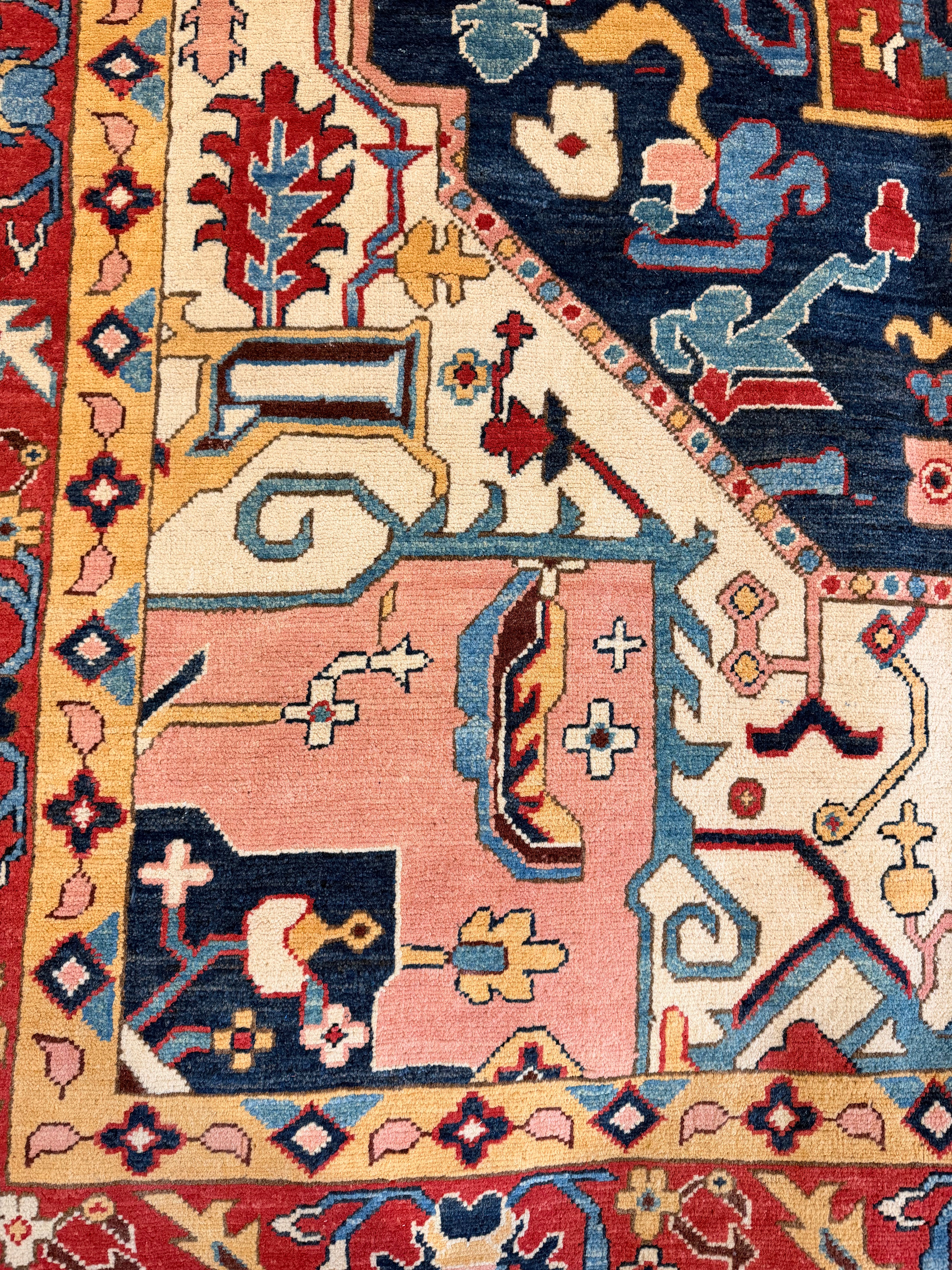 Jennie Malone 10x13.3 Afghani Bakhshayesh Red  Rug