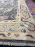 Miranda Booth 4.3x6 Blue Whitewashed Hand-Knotted Oushak