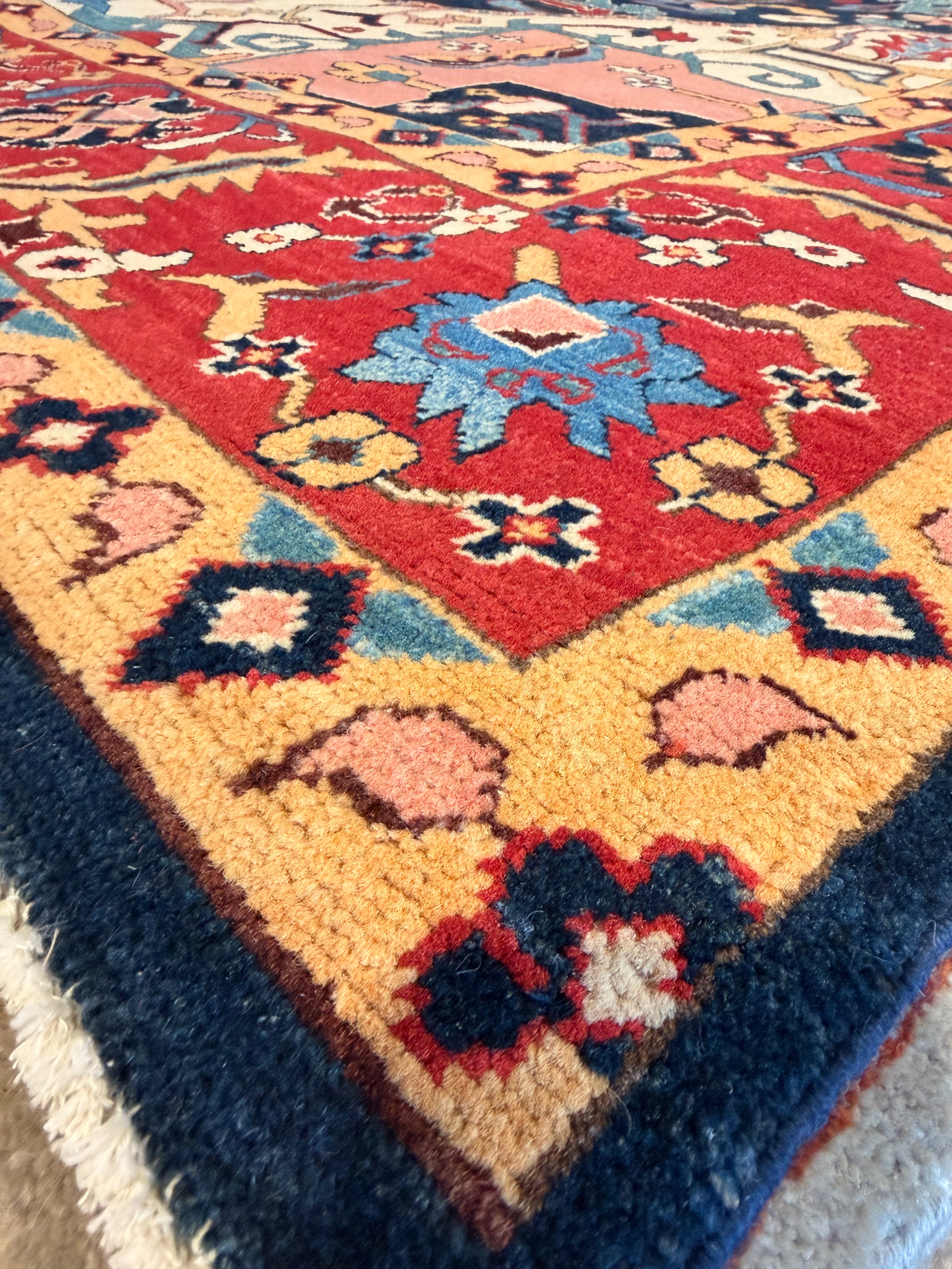 Jennie Malone 10x13.3 Afghani Bakhshayesh Red  Rug