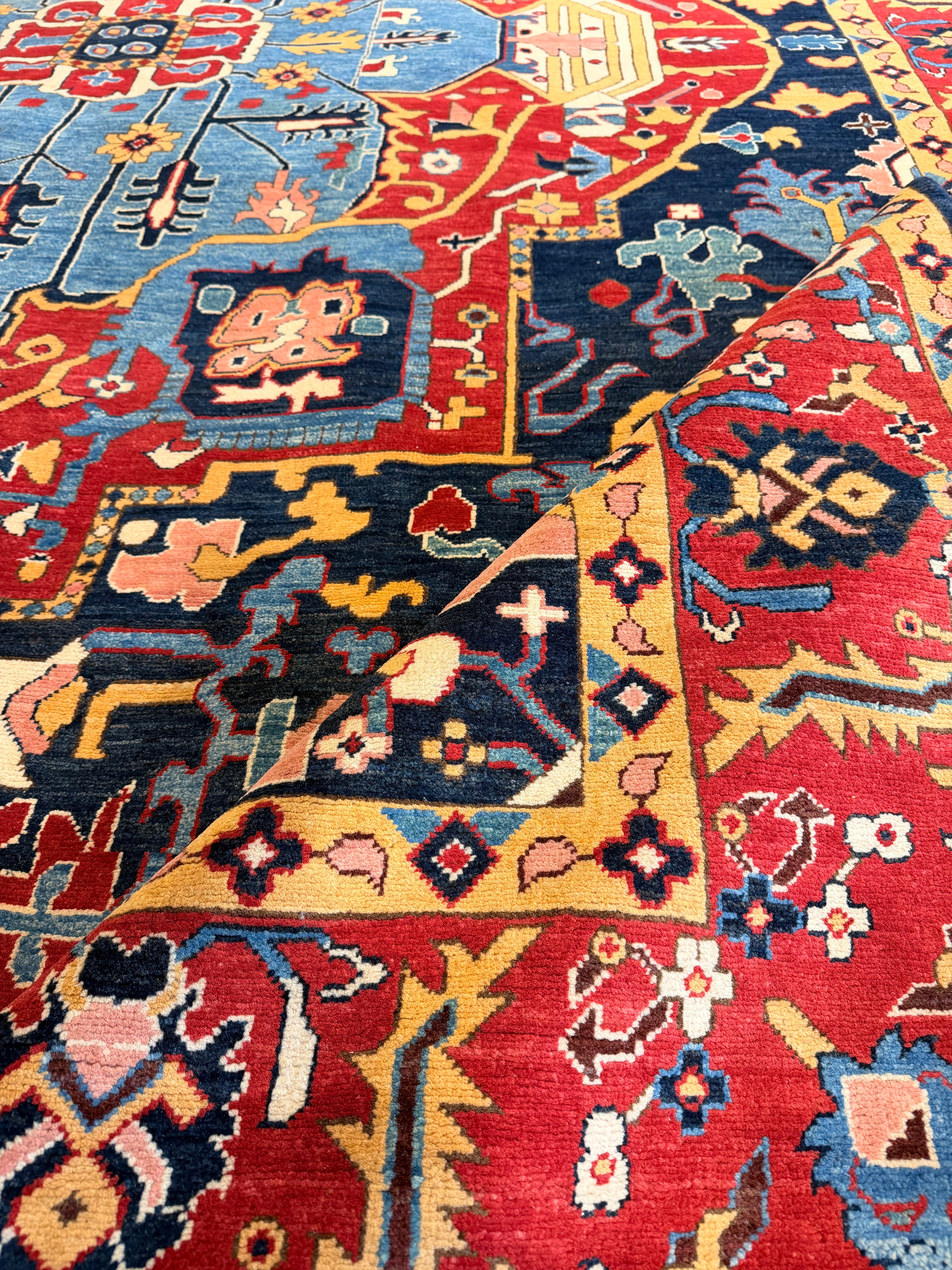 Jennie Malone 10x13.3 Afghani Bakhshayesh Red  Rug
