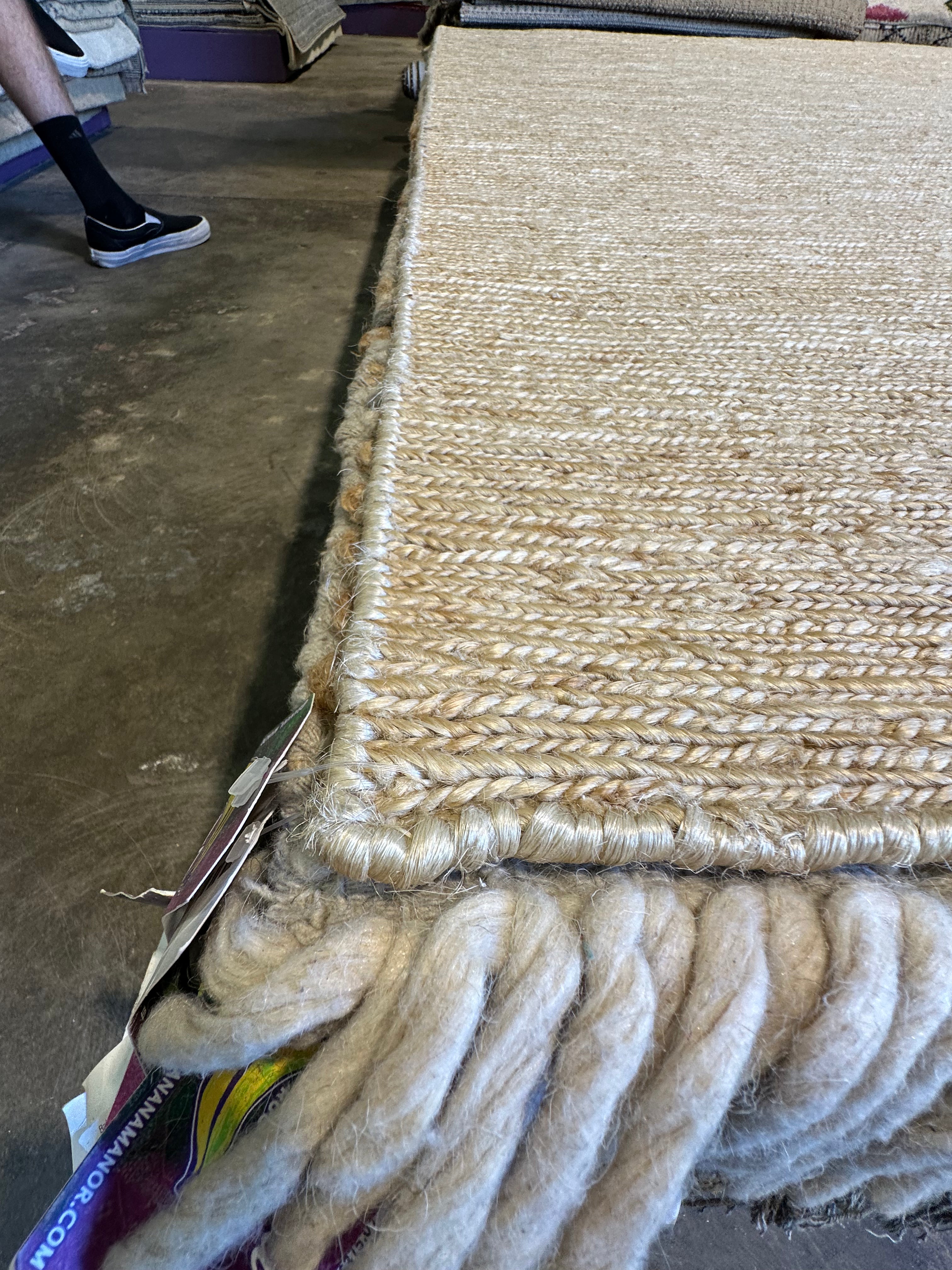 Nadia Comaneci 5X7 Creme Rug