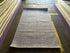 Brandon Walsh 5.3x7.6 Handwoven Durrie Silver and Grey