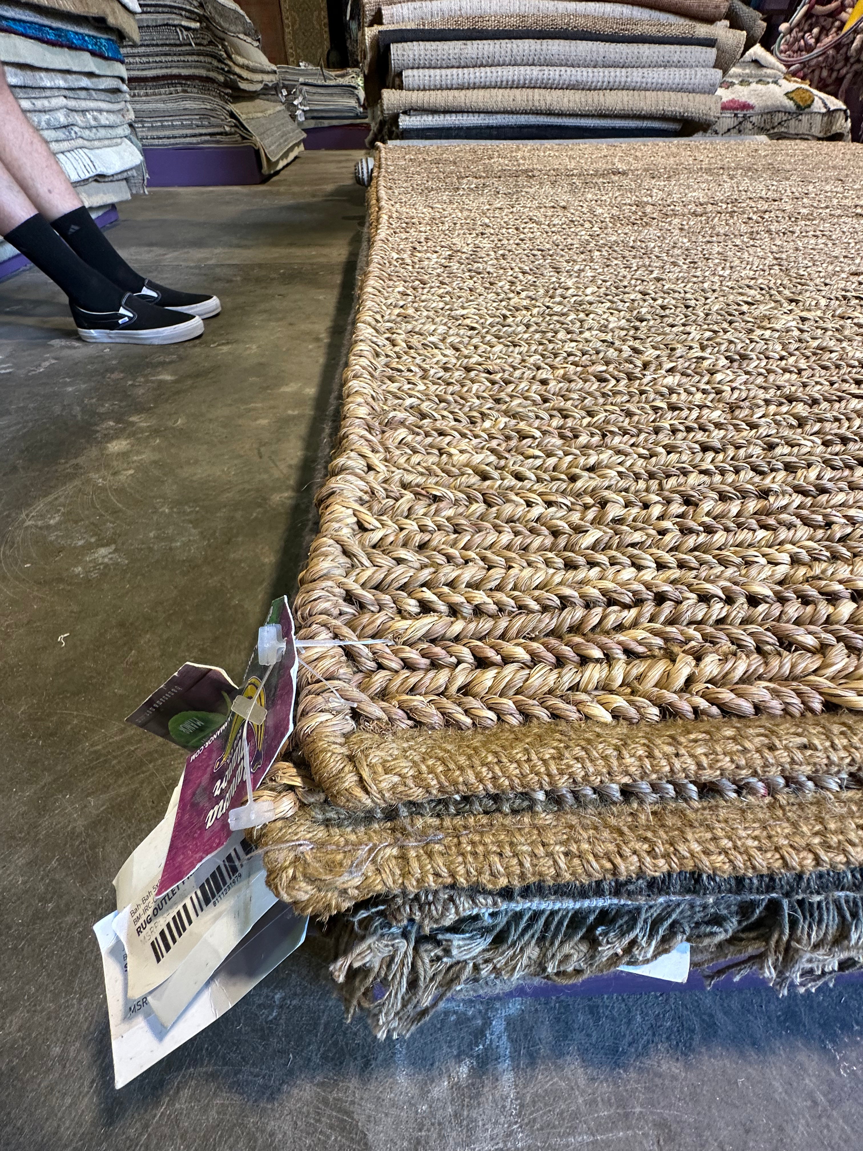Lionel Jefferson Jute Rug 5.3x8.3
