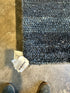 Bah-Bah 5x8 Black Sheared Jute Durrie Rug