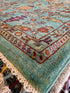 Tattiawna Jones 8.4x11.7 Blue Afghani Sultani Rug