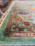 Tattiawna Jones 8.4x11.7 Blue Afghani Sultani Rug