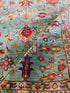 Tattiawna Jones 8.4x11.7 Blue Afghani Sultani Rug