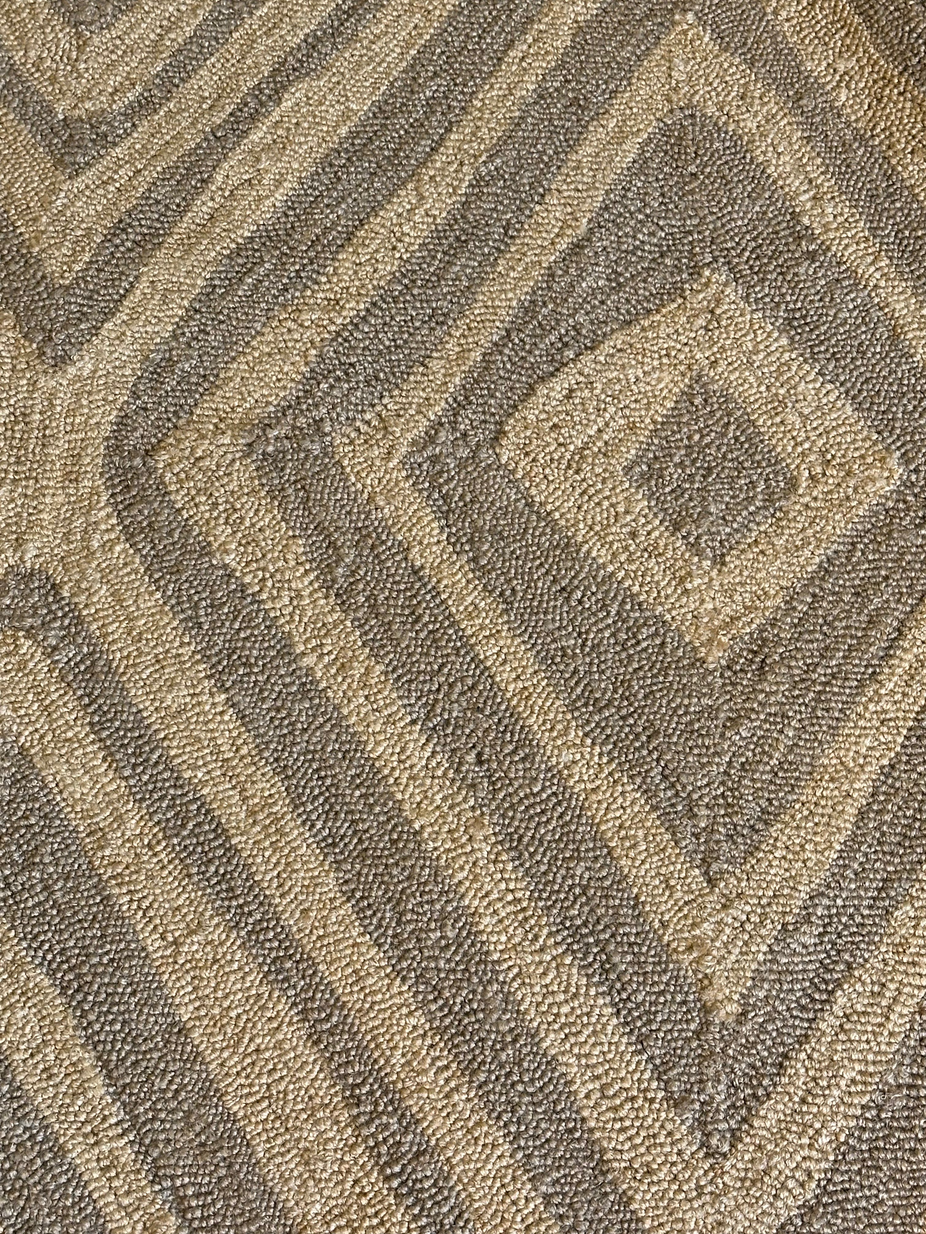 Johnny LaRue Handwoven Beige and Brown Jute Rug (Multiple Sizes) CLEARANCE