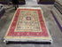 Leila George 5.1x6.8 Green and Red Afghani Sultani Rug
