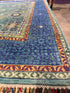 Evelyn Wade 5x6.8 Green and Blue Afghani Mamluk Rug