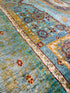 Abbie 5.7x7.10 Blue Afghani Mamluk Rug