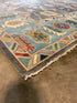 Olivia Pascal 12.3x15 Hand-Knotted Grey & Blue Oushak