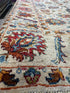 Sohvi Rodriguez 4.2x6 Colorful Afghani Sultani Rug