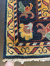 Claudia Karvan 8.3X10 Hand-Knotted Oushak Rug Rust and Blue Multi-Colored