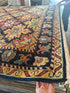 Claudia Karvan 8.3X10 Hand-Knotted Oushak Rug Rust and Blue Multi-Colored