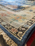 Concetta 9x11.9 Blue & Light Grey Turkish Oushak