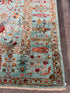 Charlayne Woodard 6.7x9.6 Light Blue Afghani Sultani Rug