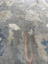 Viviane West 10x14 Grey Hand-Knotted Rug