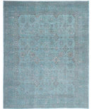 Faith Hill 12x14.9 Blue Hand-Knotted Onyx Rug