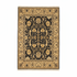 Wendy Hughes 8x9.9 Hand-Knotted Oushak Rug Black and Beige