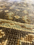 Ally Dawson 9x12 Brown Hand-Knotted Oushak Rug | Banana Manor Rug Factory Outlet