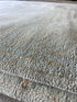 Amber Peel 8.9x12.3 Hand-Knotted Cream and Light Blue Oushak | Banana Manor Rug Factory Outlet