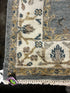 Anne Williams 6x9 Blue and Ivory Hand-Knotted Oushak Rug | Banana Manor Rug Factory Outlet