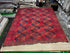 Antique Ersari 7.11x9 Rug Red and Blue | Banana Manor Rug Factory Outlet
