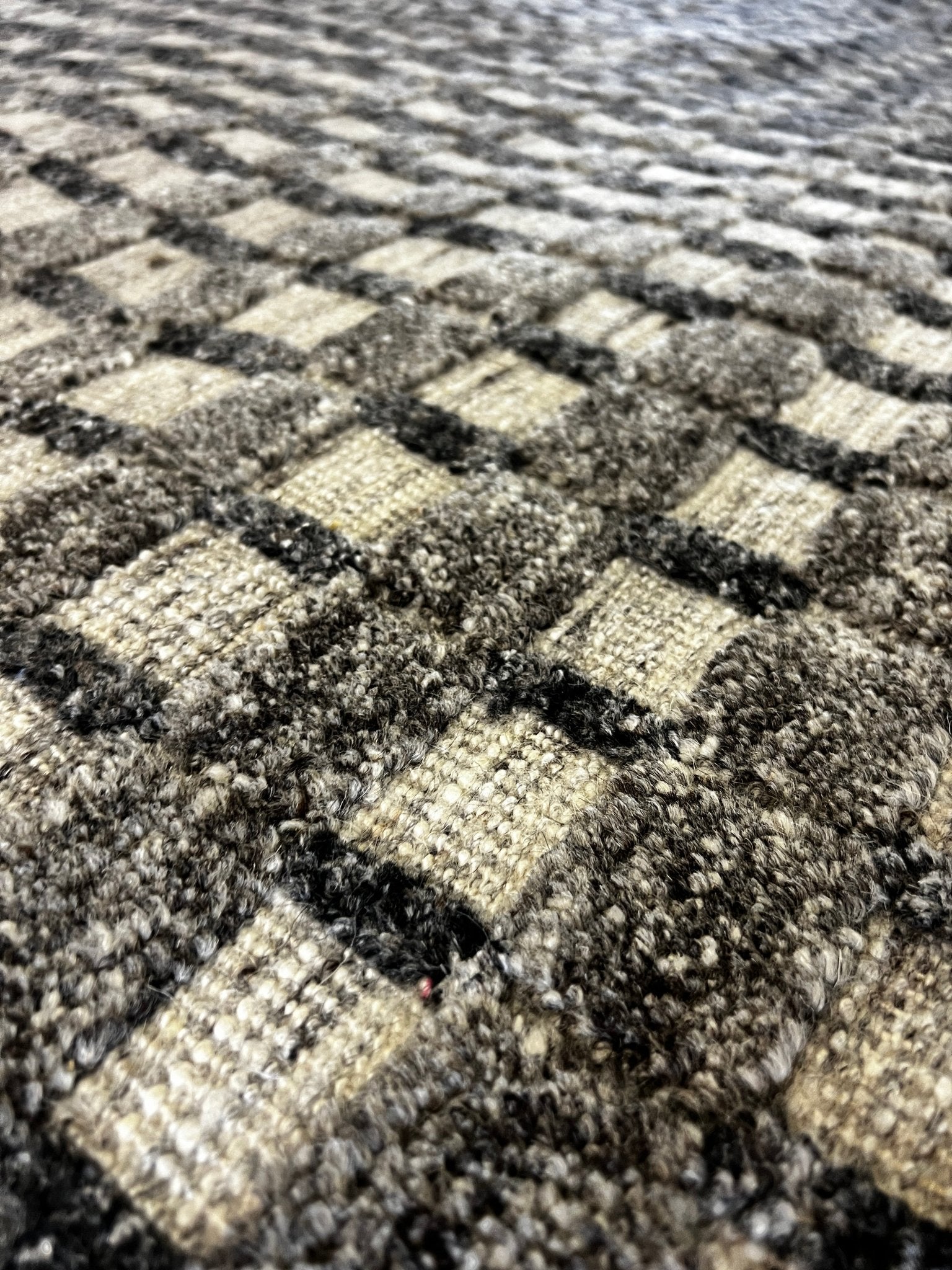 Barbara Bel Geddes 10x14 Hand-Knotted Grey & Silver Modern | Banana Manor Rug Factory Outlet