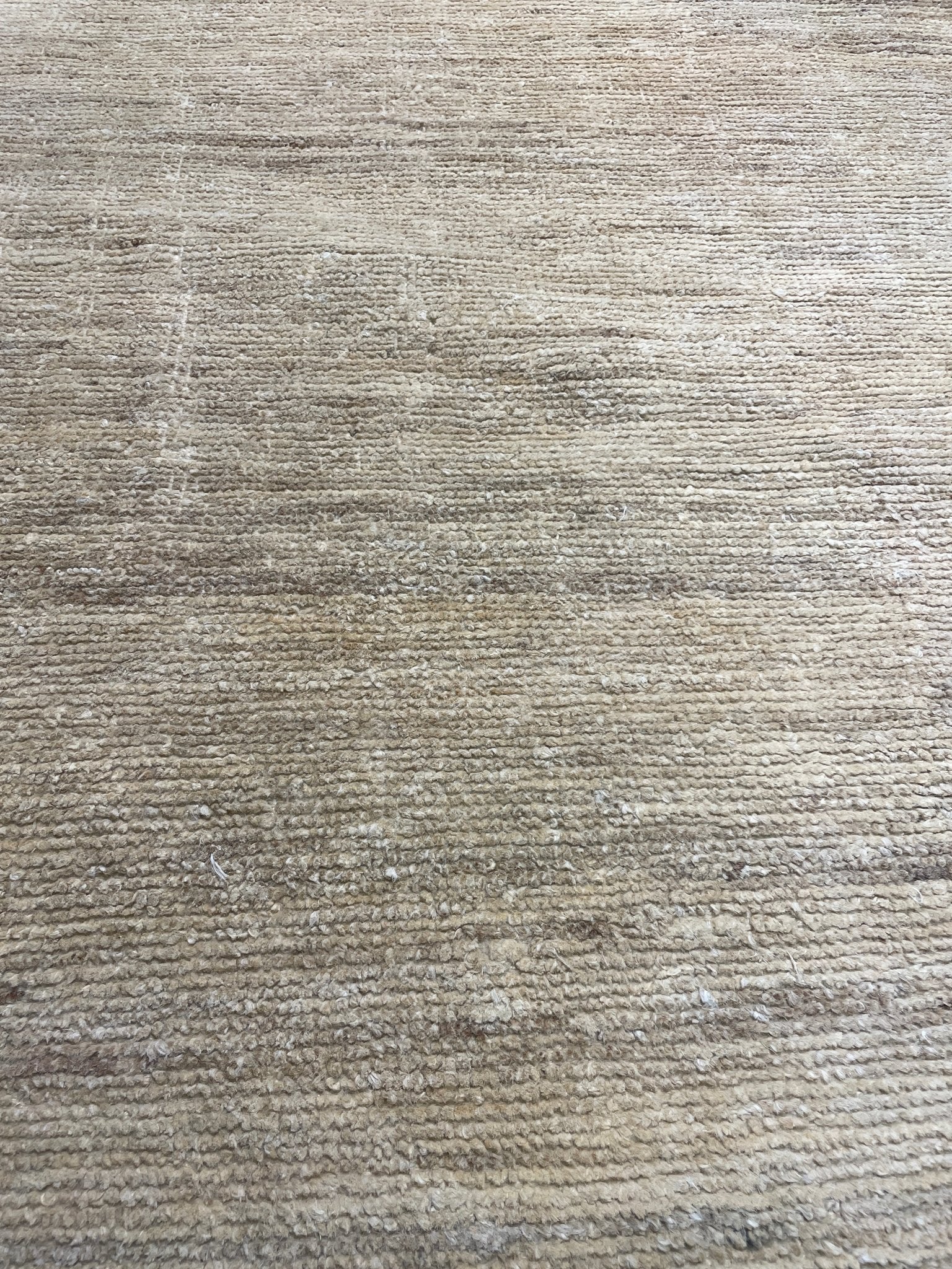Arthur Dietrich 8.3x9.9 Bleached White Tip Sheared Jute Durrie Rug