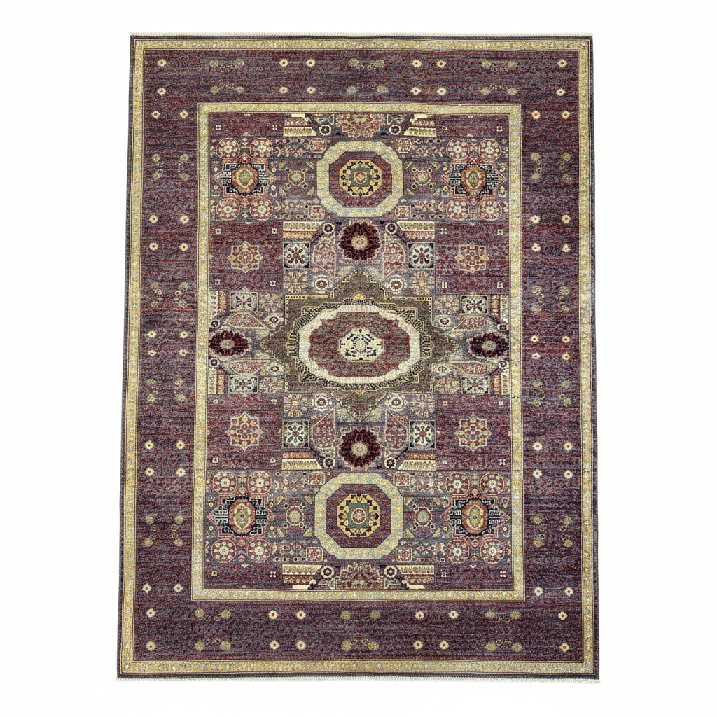 Cassidy Laudano 6.6x9.4 Purple Afghani Chobi