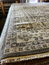 Corin 8.9x11.9 Hand-Knotted Grey & Ivory All Over | Banana Manor Rug Factory Outlet