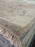 Harriet 8.1x10.2 Hand-Knotted Cream and Borwn Oushak | Banana Manor Rug Factory Outlet