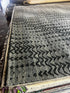 Heinz 9x12 Hand-Knotted Dark Grey & Grey Modern | Banana Manor Rug Factory Outlet