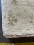 Jess 9.0x12.0 Hand-Knotted Cream and Silver Oushak | Banana Manor Rug Factory Outlet