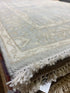 Kate Bracken 4.1x6.3 Hand-Knotted Cream and Green Oushak | Banana Manor Rug Factory Outlet