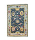 Katie Maloney 4x6 Blue Hand-Knotted Oushak Rug | Banana Manor Rug Factory Outlet