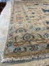 Kristin DiMera 8.9x11.9 Hand-Knotted Tan & Grey Oushak | Banana Manor Rug Factory Outlet