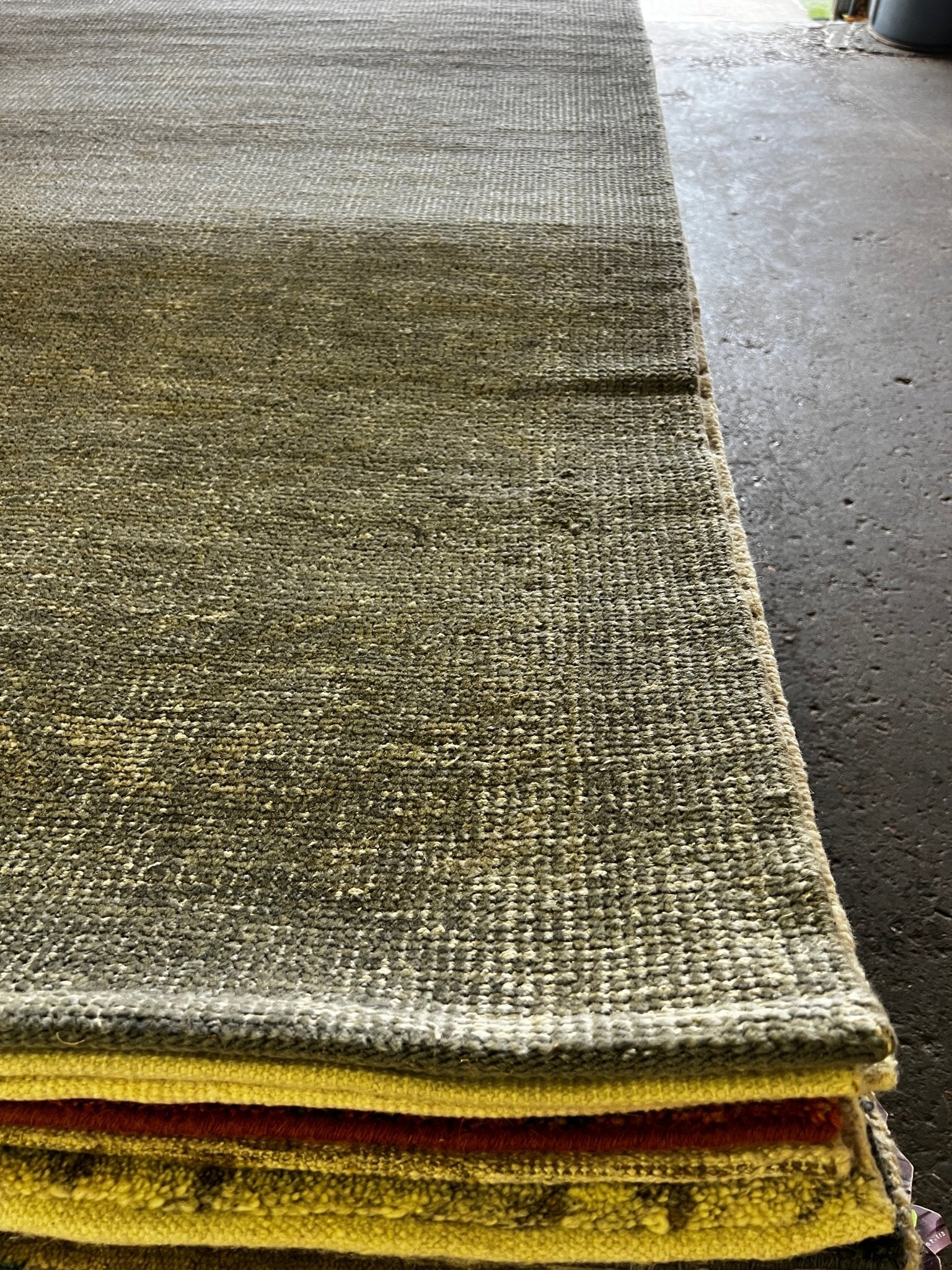 Lanita 9x12 Grey Hand-Knotted Oushak Rug | Banana Manor Rug Factory Outlet