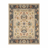 Laura Tesoro 8x10 Beige and Charcoal Hand-Knotted Oushak Rug