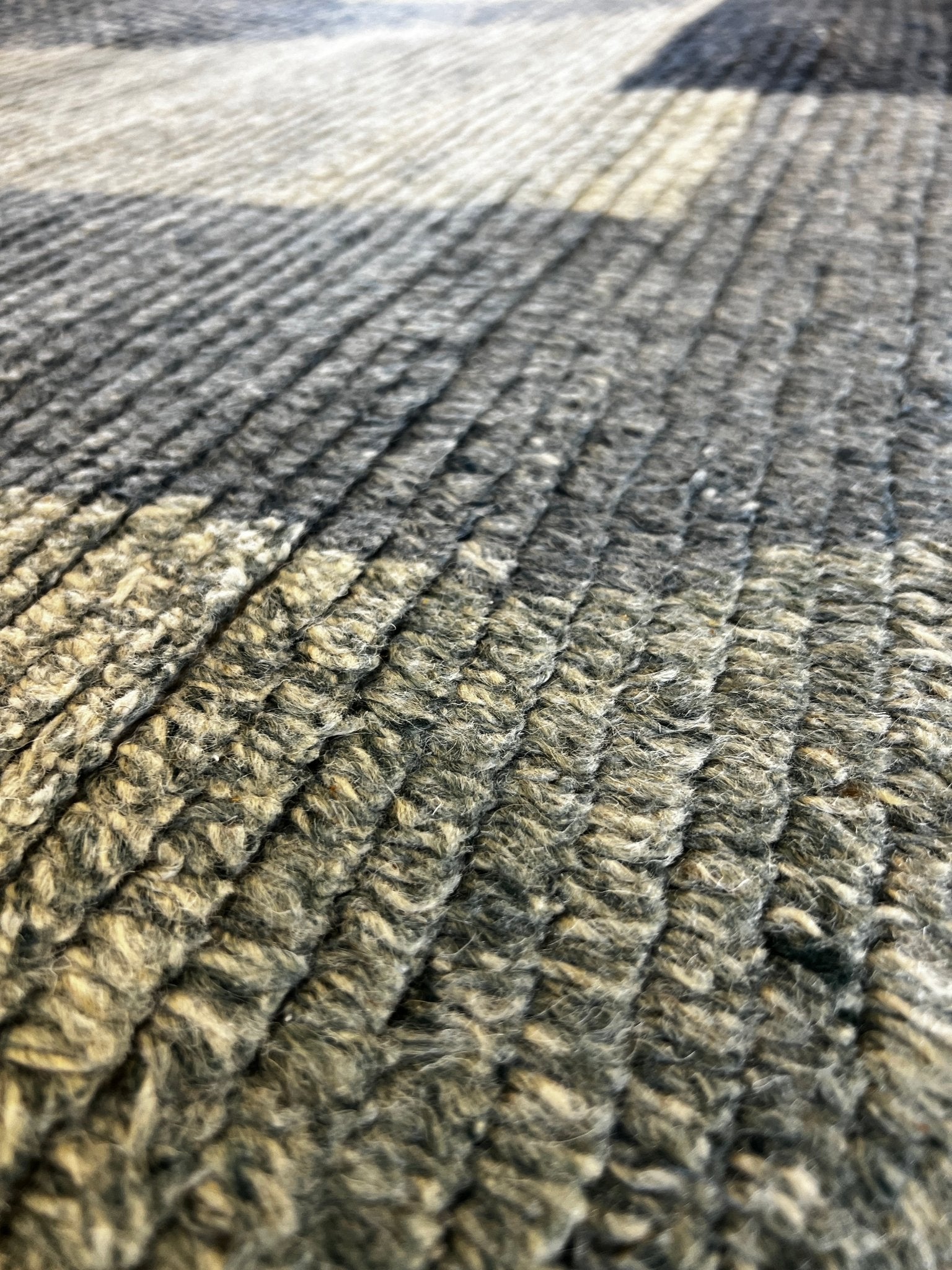 Nick Fallon 8.9x12 Hand-Knotted Grey Modern | Banana Manor Rug Factory Outlet