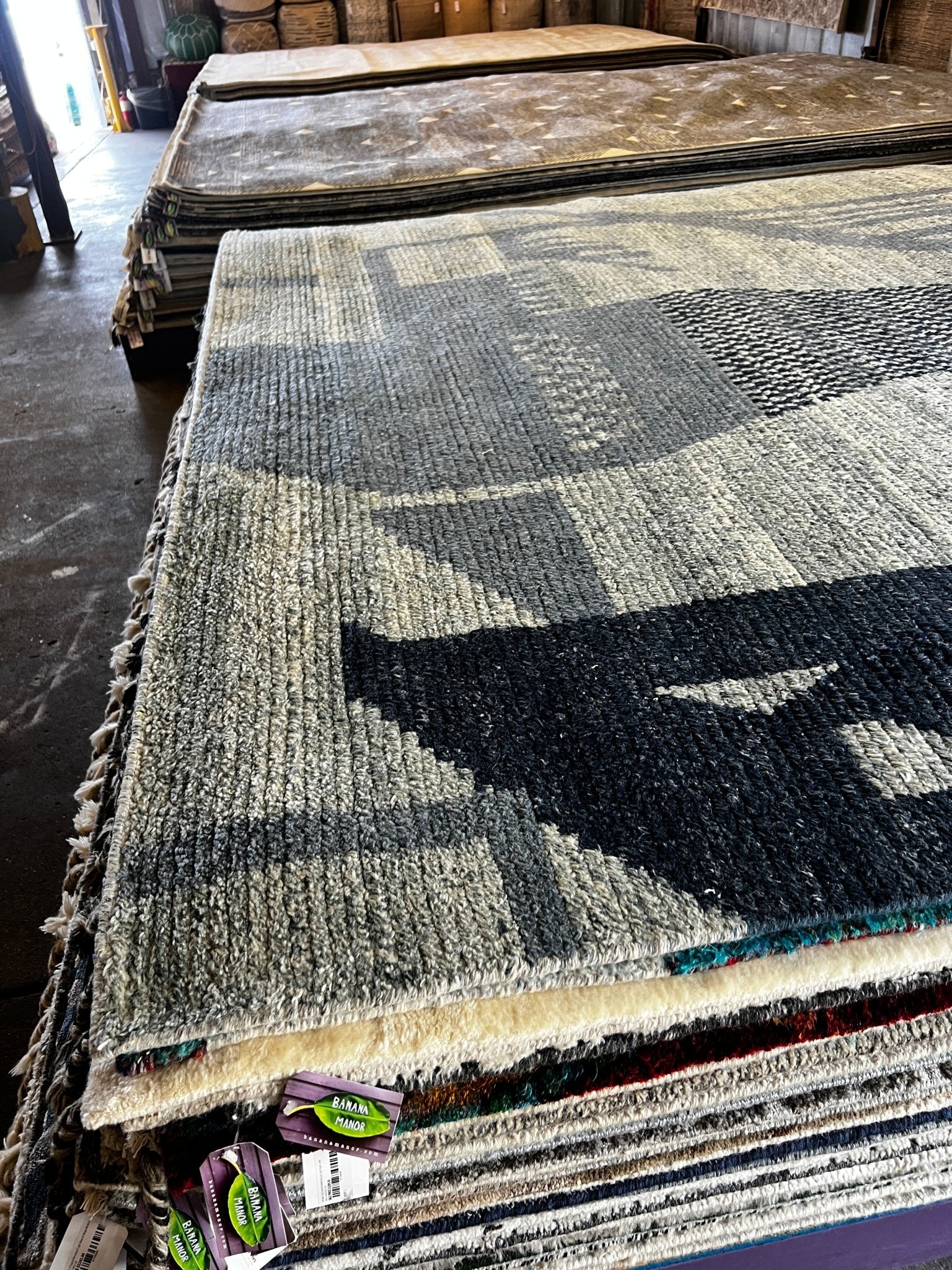 Nick Fallon 8.9x12 Hand-Knotted Grey Modern | Banana Manor Rug Factory Outlet