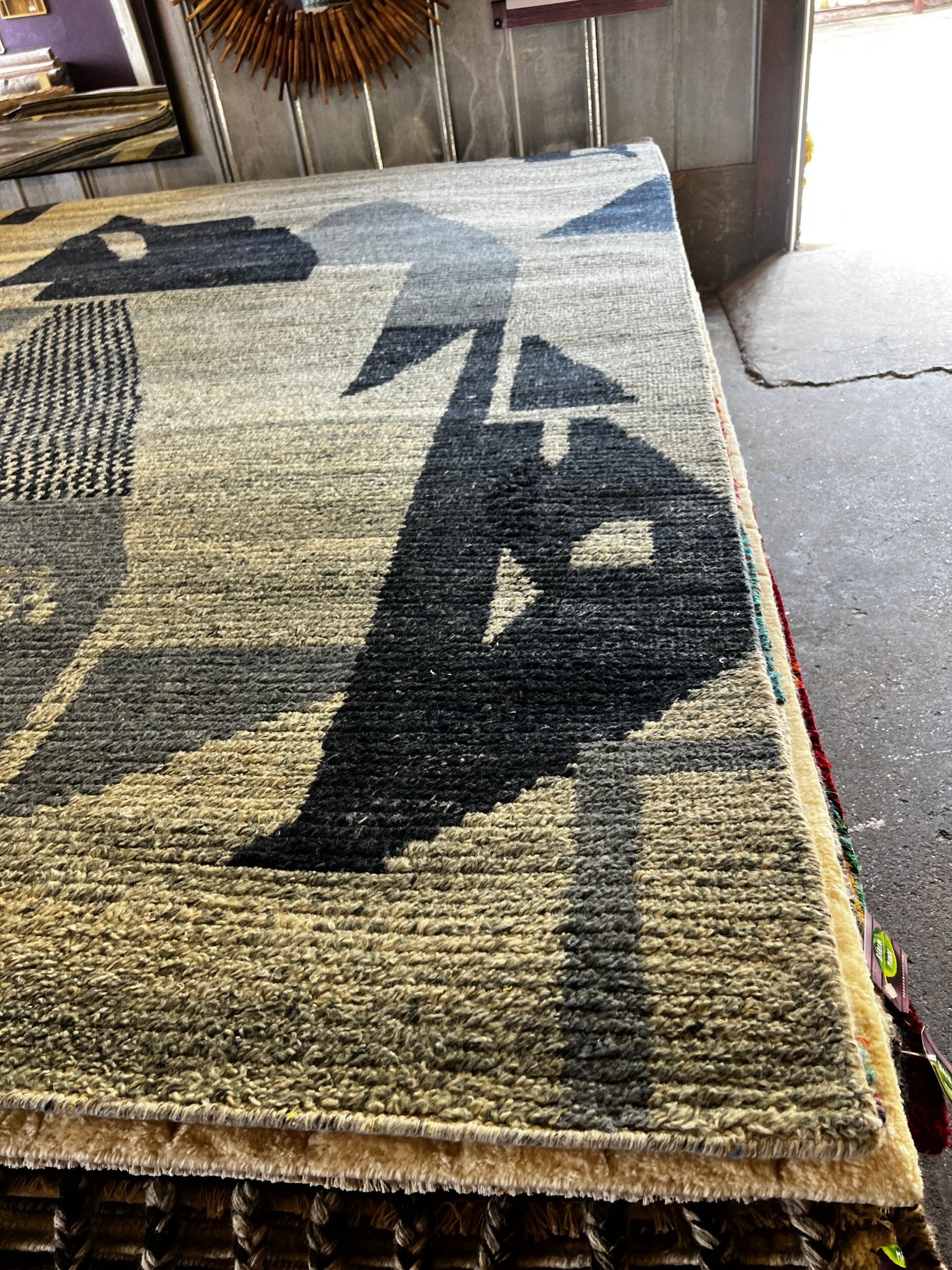 Nick Fallon 8.9x12 Hand-Knotted Grey Modern | Banana Manor Rug Factory Outlet