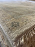 Olivia Ross 8.11x12.5 Hand-Knotted Cream and Gray Oushak | Banana Manor Rug Factory Outlet