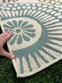 OPPORTUNITY BUY 8x11 Machine Made Outdoor/Indoor Rug | Banana Manor Rug Factory Outlet