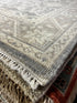 Roxy 5.9x9 Hand-Knotted Grey & Light Rust Turkish Oushak | Banana Manor Rug Factory Outlet